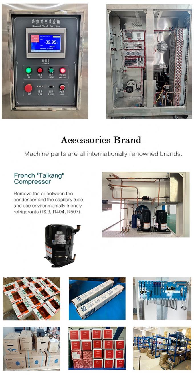 온도 습도 순환 약실 환경 기후상 열충격 시험 기계 1