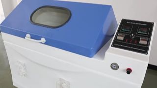 화학 파이프 염수 분무 챔버: 부식 방지 씰링 검증