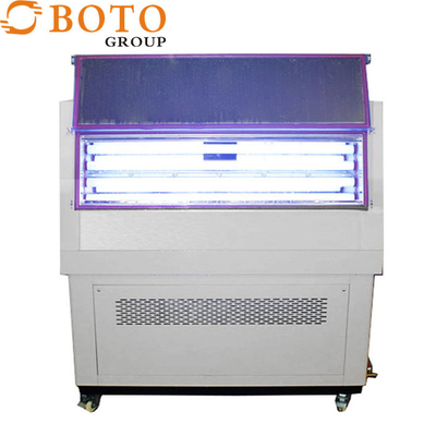 UV 가속성 노화 시험실 기상성 테스트 성능 UV-A 및 UV-B 노화 지표