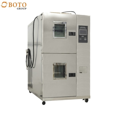 -40C ~ 150C 교대 고온 저온 열충격 시험 환경의 2 구역